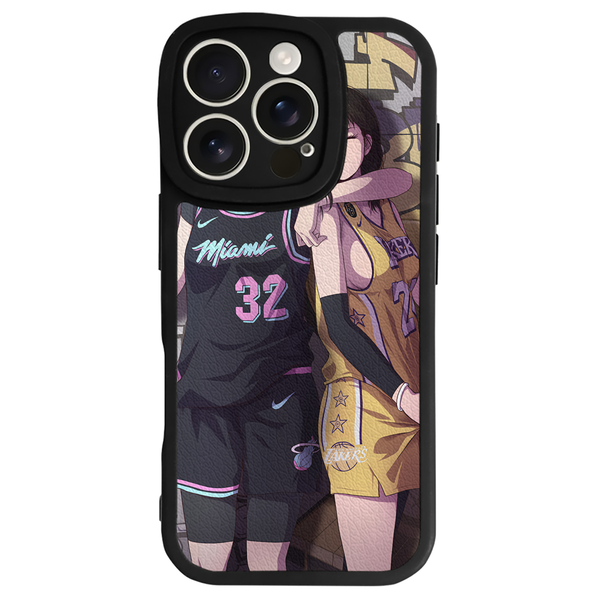 （画像用） SLAM DUNK／スラムダンク 【iPhone 16シリーズ対応】シリコンスマホケース（レザー調） 材質：シリコン
